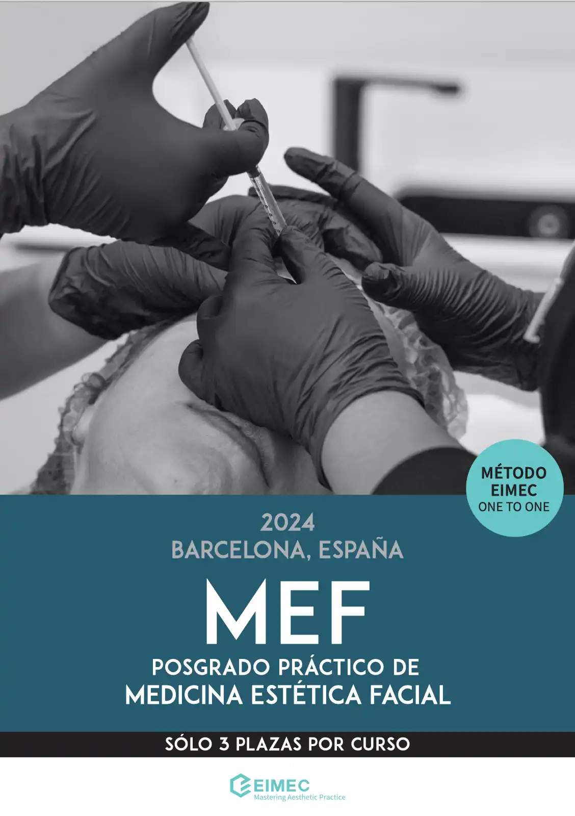 MEF curso posgrado practico medicina estetica facial EIMEC barcelona